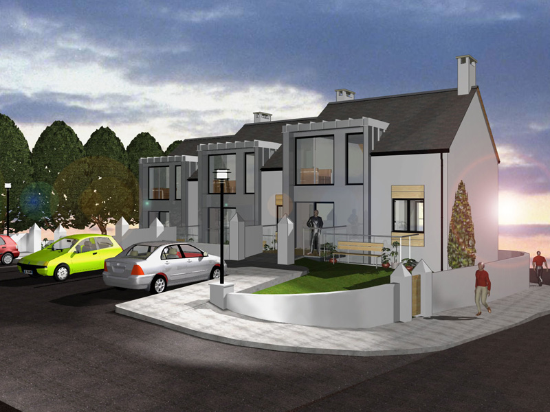 Terrace Houses, Brookmount Road, Omagh Hamill Chartered Architects